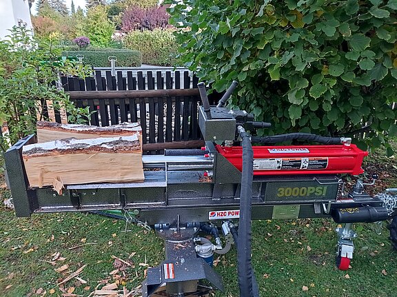 Holzspalter für Querschnitte bis 50 cm